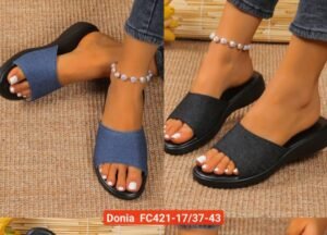 Stock Jean Slippers
