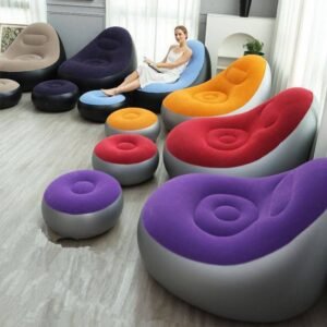 Inflatable Sofa With Electric Pump