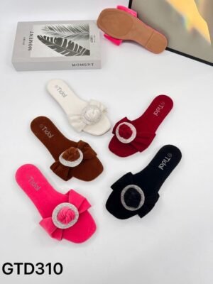 Tidal Round Chain Slippers