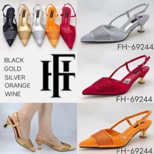 Joyce Covered low heel