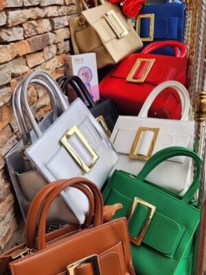 Buckle bag with fan