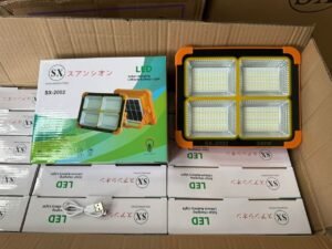 Solar camp led light