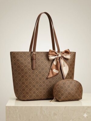 Bow tote bag