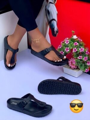 Rubber slippers