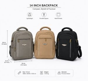 Caprison 14 inches back pack(unisex)