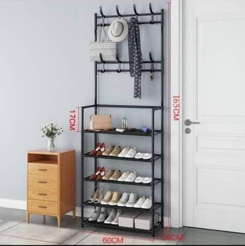 5layer floor shoe and hat rack
