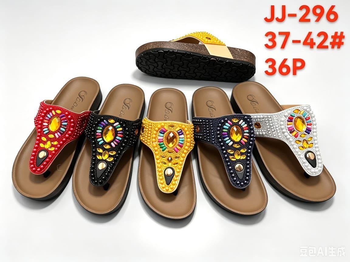 Zita bead slippers
#6400