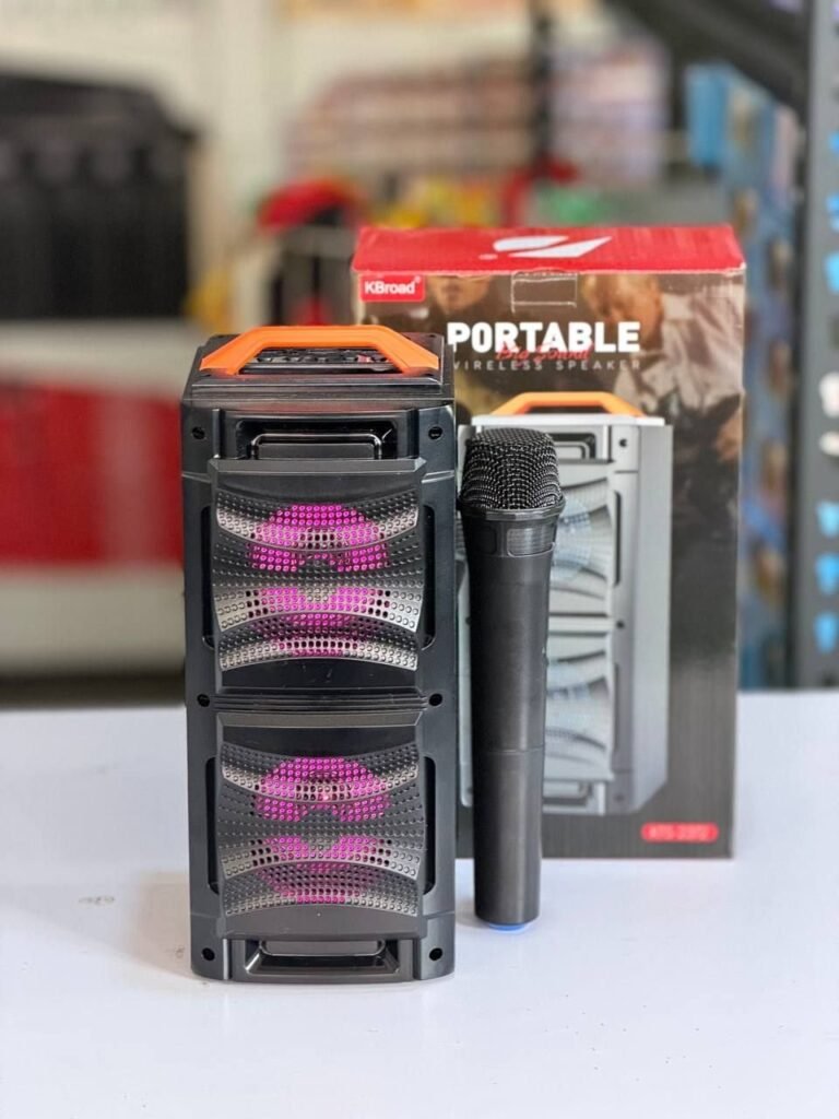 6INCHES KTS2372 BLUETOOTH SPEAKER (with microphone )