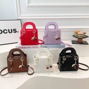 Cute bag with charms