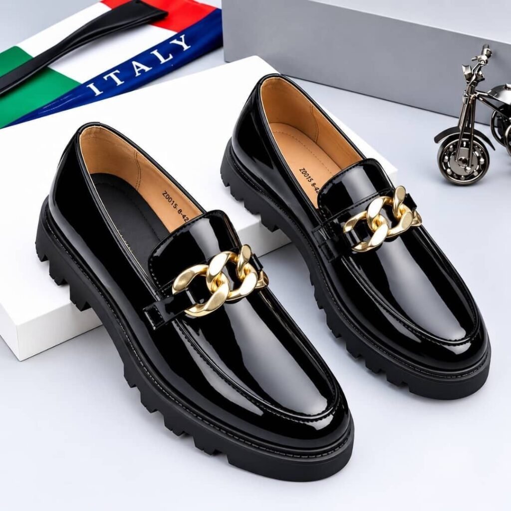 Chain men shoe