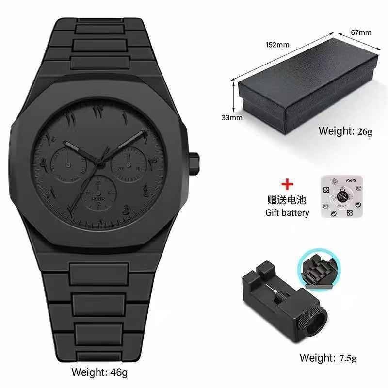 Ceramic unisex wrist watch