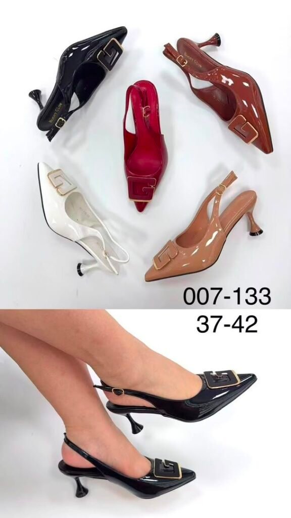 Glam Honey Glow heels